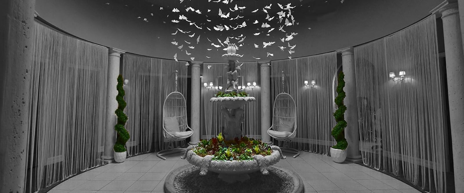 Butterfly Room at the Suntree, Florida spa location
